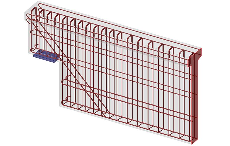 El regy rtott vasbeton elemek IDEA StatiCa